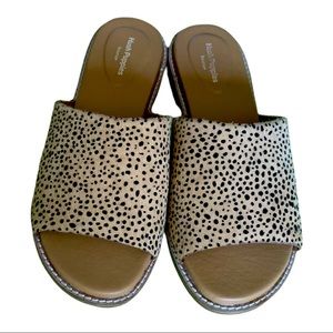 Hush Puppies Lexi Calf Hair Cheetah Print Sandal | Women’s 8